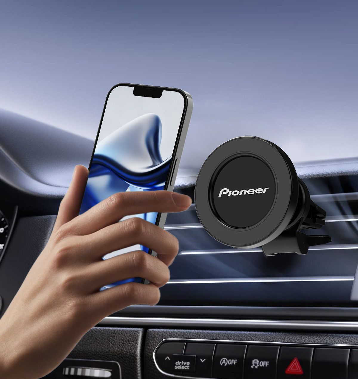 Pioneer SDA-SC200 car phone holders - official product image 5