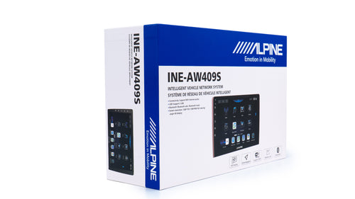 Alpine INE-AW409S – Packaging Angle