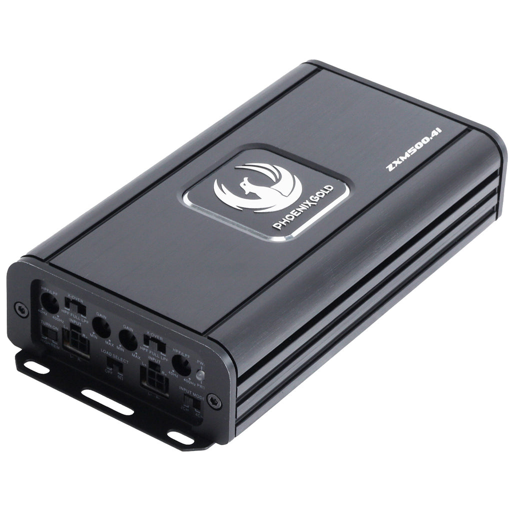 Phoenix Gold ZXM500.4i four-channel mini amplifier – product view 1