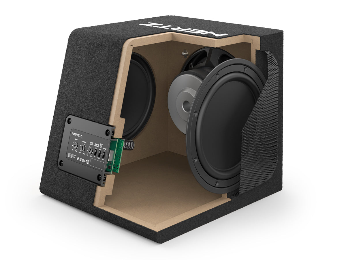 Hertz DBA 201 8-inch Active Subwoofer Box - 220 W RMS