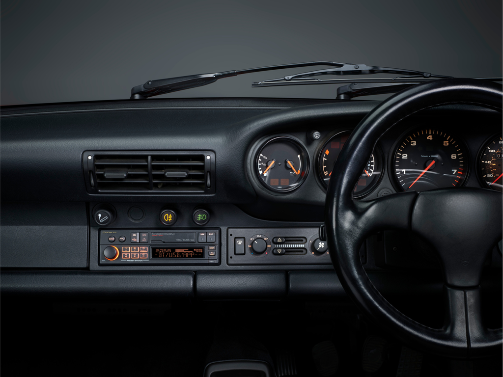Pioneer SXT-C10PS Retro Single-DIN DAB+ Bluetooth Car Stereo