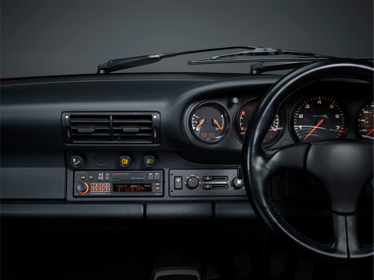 Pioneer SXT-C10PS Retro Single-DIN DAB+ Bluetooth Car Stereo