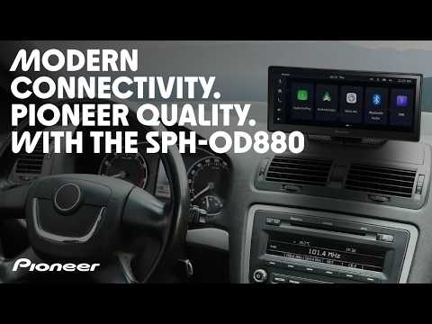 Pioneer SPH-OD880 8.8-inch On-Dash CarPlay & Android Auto Display