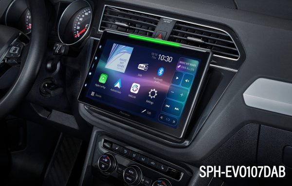 SPH-EVO107DAB Pioneer 10.1" Ultra Large HD Multi-Touchscreen Car Stereo Wireless Apple CarPlay and Android Auto - Image 4