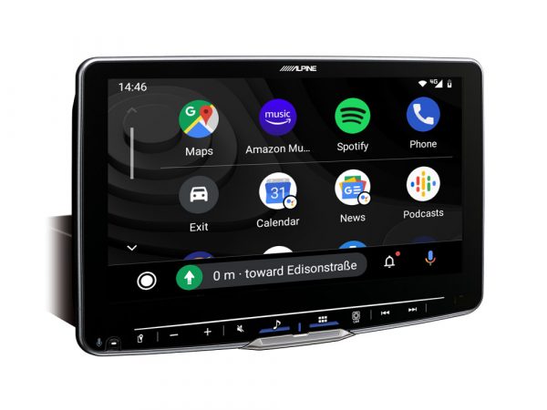 iLX-F905D Alpine Halo9 – 9-Inch Media Receiver, featuring DAB+ digital radio, Apple CarPlay and Android Auto compatibility - Image 2
